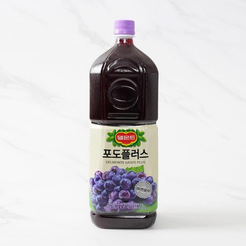 델몬트 포도플러스, 1.8L, 2개