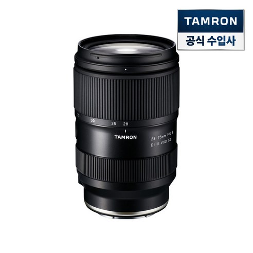 탐론 28-75mm F/2.8 Di III VXD G2 A063 신형 소니 FE렌즈, A063S