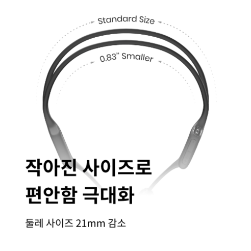 샥즈 오픈런 프로 미니 골전도 블루투스 이어폰 S811