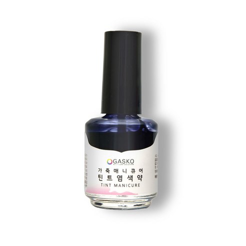 가스코 가죽매니큐어 틴트 아닐린 염색약 10ml 가죽 패턴 염색 자연스러운