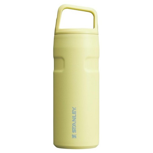 스탠리 에어로라이트 스테인리스 스틸 휴대용 보온병, 그레이프프루트 옐로, 1개, 473ml