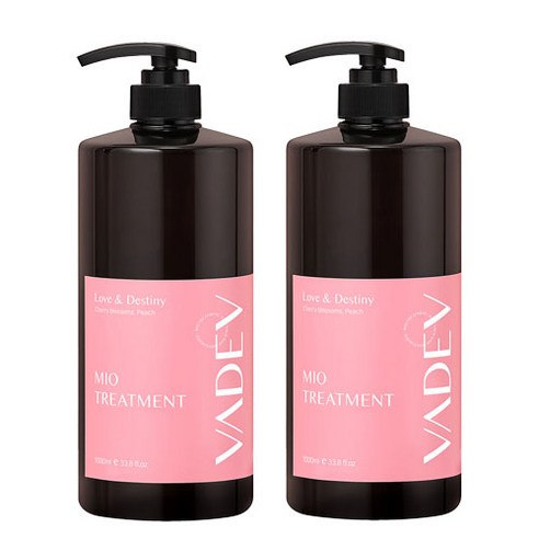 바디브 단백질 헤어팩 트리트먼트 러브앤데스티니 1000ml, 2개