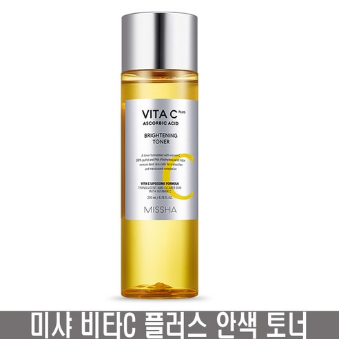 미샤 비타씨플러스 안색 토너 200ml, 1개