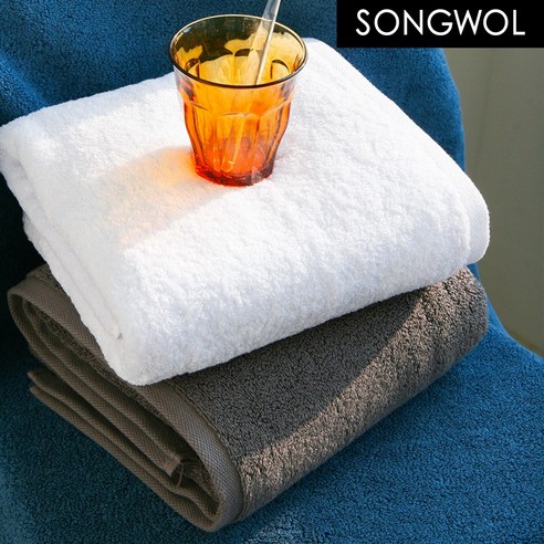 송월 프리미엄 40수 480g 바스타올, 다크그린, 1개 - 수건 | 쿠팡