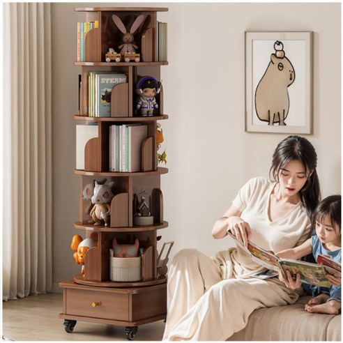 에린가구 원목 회전책장: 공간 활용의 새로운 아이디어 원목회전책장