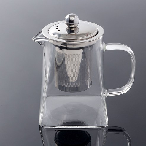 로하티 그라시아 내열유리 차포트: 사각 차우리기의 스타일리시한 보관 솔루션