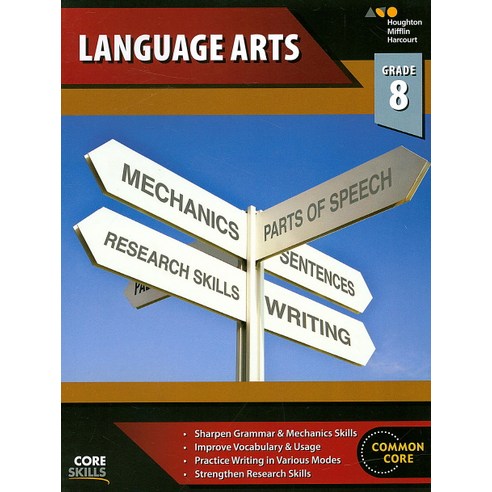 Steck-Vaughn Core Skills Language Arts. 8, Houghton Mifflin Harcourt
