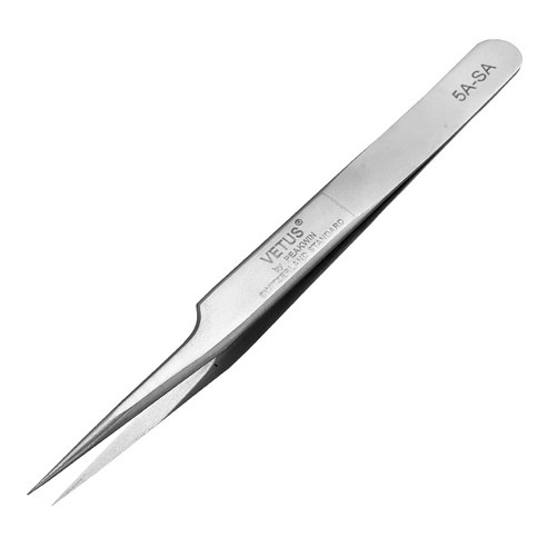 비투스 핀셋 SA 시리즈 속눈썹 연장 시술용 정밀 족집게 다용도 tweezers, 7-SA, 1개
