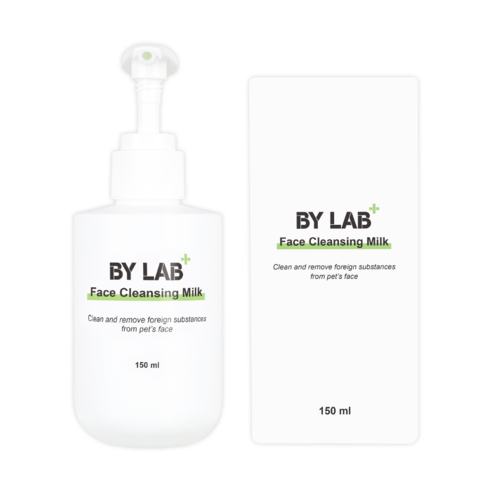 바이랩 페이스 클렌징 밀크 강아지 얼굴샴푸 눈물자국 눈곱 세안 세정제, 1세트, 150ml