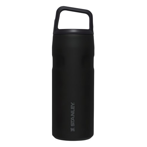 스탠리 아이스플로우 에어로라이트 캡 앤 캐리 + 텀블러, 블랙, 473ml, 1개