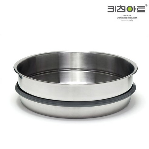 키친아트 찜판 스텐 304 찜기 스티머 30cm, 기본, 1개