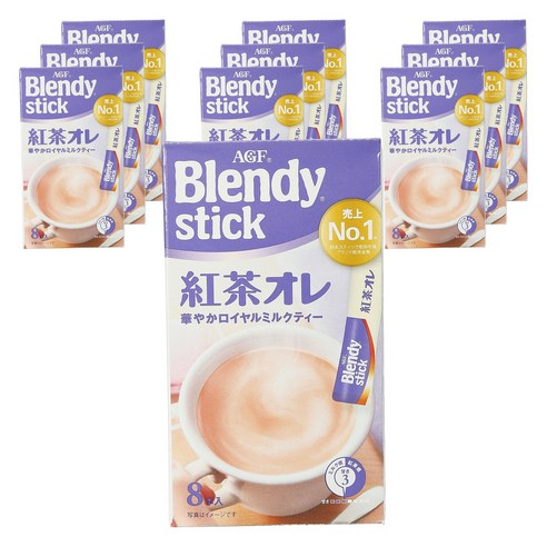 블렌디 스틱 홍차오레, 10개, 8개입