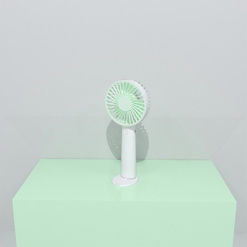 Ailim 저소음 USB 미니 선풍기, 녹색 (N13), 핸드헬드