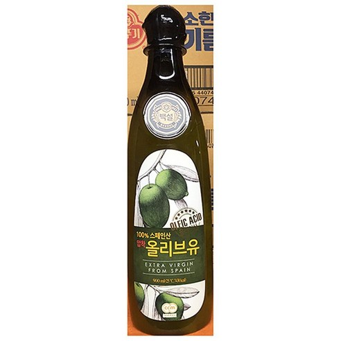 업소용식자재 식품 올리브유 백설 0.9L, 900ml