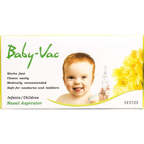 BABY-VAC 비강 흡입기 BABY-VAC Nasal Aspirator, 1, Transparent