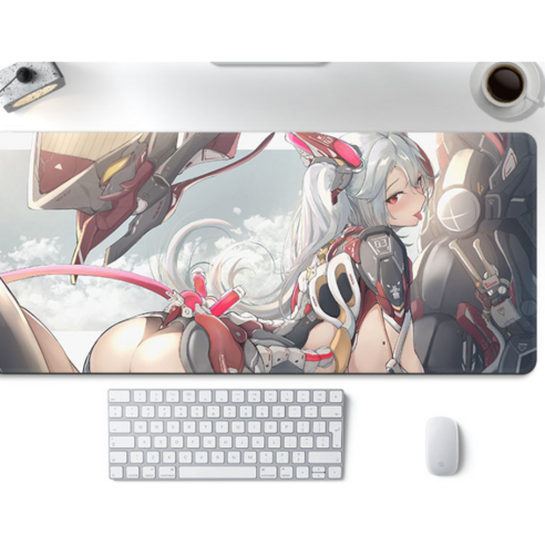 마우스 장패드 벽람항로 Azur Lane 게이밍 마우스 장패드 20종 24567, P2, 80*30cm