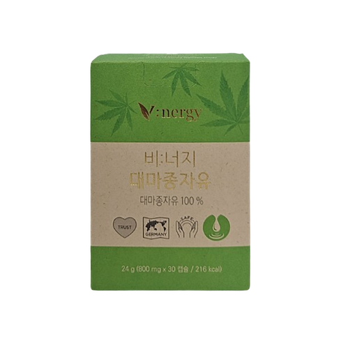 비너지 대마종자유 800mg x 30캡슐