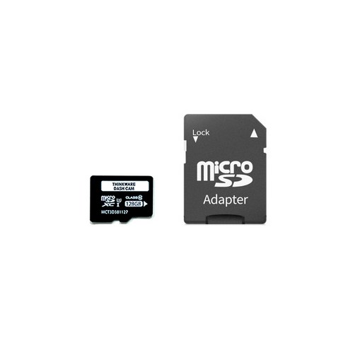 아이나비 정품 블랙박스 메모리카드 128GB MicroSDXC 블랙박스 SD어댑터 포함