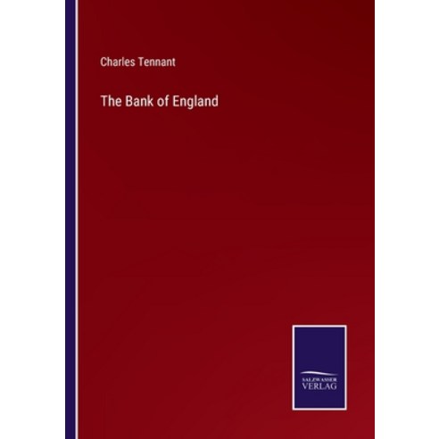 (영문도서) The Bank of England Paperback, Salzwasser-Verlag, English, 9783752569285