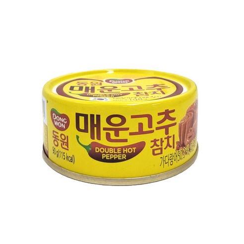 동원참치 매운고추 참치, 14개, 90g