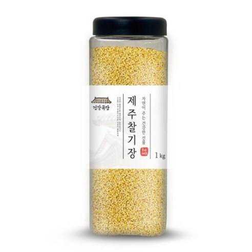 건강곡간 2023년산 햇곡 제주 찰기장, 1kg, 1개