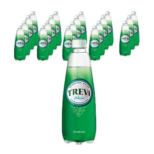 [제트스카이] 롯데 트레비 플레인, 500ml, 20개
