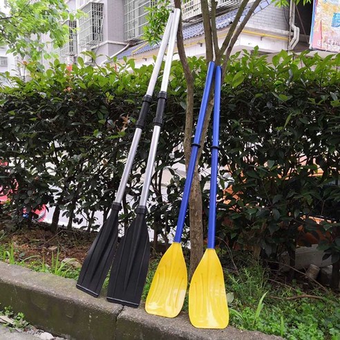 에어 보트 패들 스틱 카약 낚싯배 레프팅 노젓기 막대, 알루미늄 실버 2개세트-옵션사진참조