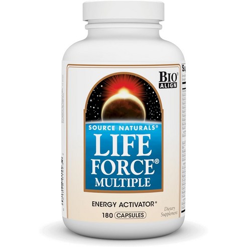 Source Naturals 라이프 포스 멀티플 캡슐, 180개입, 1개, 180개