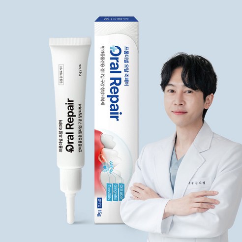 프롬더셀 오랄리페어 강아지 고양이 구내염 치주염 잇몸 상처완화 겔타입 구강 창상피복재, 1개, 15g