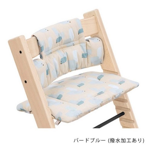 스토케 트립 트랩 클래식 쿠션 STOKKE TRIPP TRAPP 하이체어 쿠션 정품 일본 직배송, 버드블루