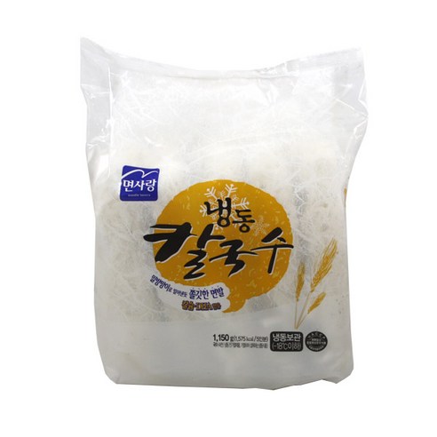 (무)(냉동)면사랑 냉동칼국수1150g, 1개
