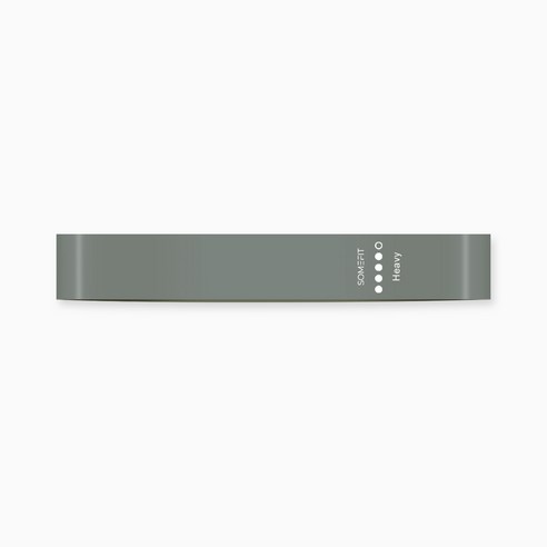 썸피트 라텍스 루프밴드 단품, 4단계 올리브그레이 1개