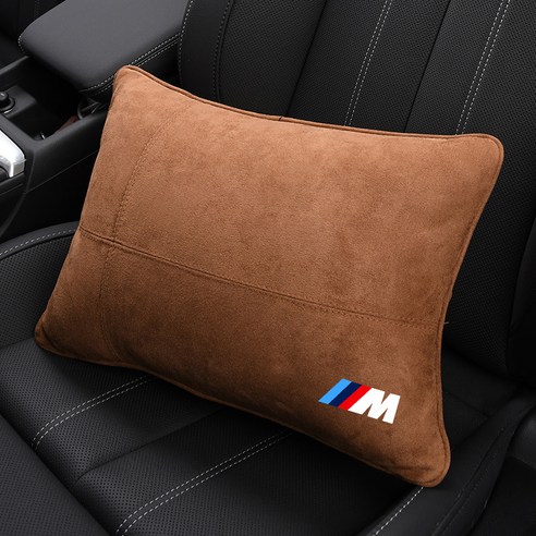 BMW 베개 5 시리즈 7 시리즈 m3m5x6x1x3 목 베개에 적합, 베개 갈색