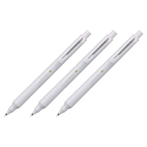 쿠루토가 샤프 M3KS1P 라이트 그레이, 0.3mm, 3개