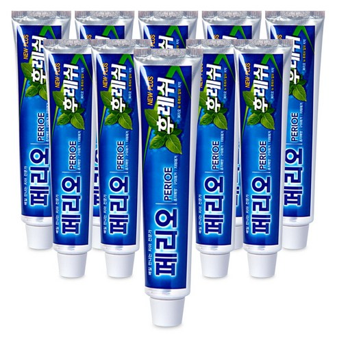 페리오 뉴 후레쉬 플러스치약, 150g, 18개