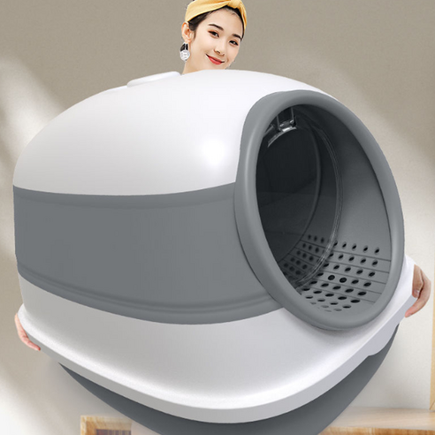 쾌적함과 청결함을 더한 혁신적인 고양이 화장실