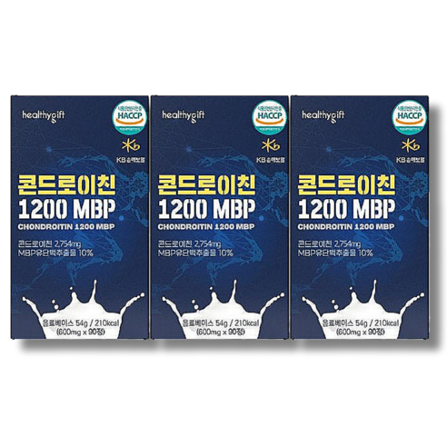 헬씨기프트 콘드로이친 1200 MBP HACCP, 90정, 4개