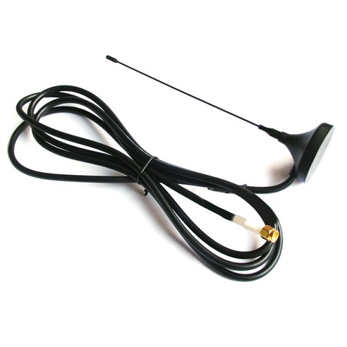 4pcs SMA 남성 433MHz WiFi UHF 안테나 TX433-XPL-100 3.5DBI 고품 게인 자석 기지 433M Sucker Antennas for Communicat, 하나, 보여진 바와 같이