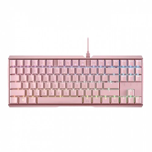CHERRY 기계식키보드, MX BOARD 3.0S RGB TKL  (저소음적축), 핑크