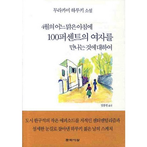 4월의 어느 맑은 아침에 100퍼센트의 여자를 만나는 것에 대하여, 문학사상, 무라카미 하루키