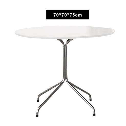 원형 원목 테이블 다이닝 임스테이블 4인용 6인용 빈티지 110cm, B. 화이트90x75cm 원형 원목 테이블 다이닝 임스테이블 4인용 6인용 빈티지 110cm, B. 화이트90x75cm
