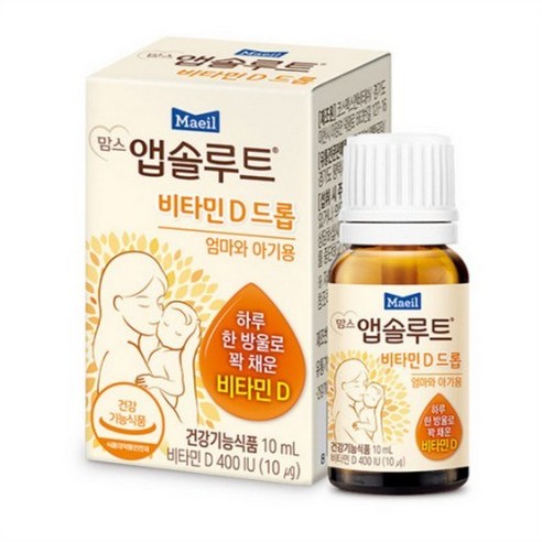 맘스앱솔루트 비타민 D드롭, 10ml, 1개