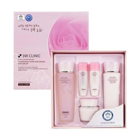 3W클리닉 플라워 이펙트 모이스처라이징 3종 세트 – Extra Hydration
선물세트/키트 3W클리닉 플라워 이펙트 모이스처라이징 3종 세트 – Extra Hydration
선물세트/키트