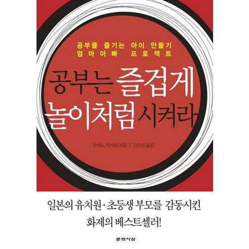 공부는 즐겁게 놀이처럼 시켜라:공부를 즐기는 아이 만들기 엄마 아빠 프로젝트, 문학사상