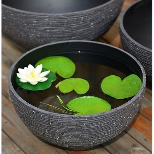 삭막한 집안에 생기를! 넉넉한 크기의 수경재배 수반으로 나만의 정원을 만들어보세요 수반