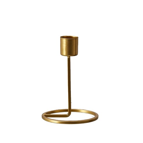 테이퍼 초 식당 장식을 위한 현대 창조적인 촛대 Candelabra, 골든 블랙, {"수건소재":"철"}