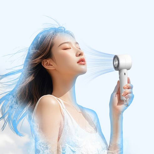 내 손안의 오아시스, 퍼피어 휴대용 냉각 선풍기로 찜통 더위 탈출!