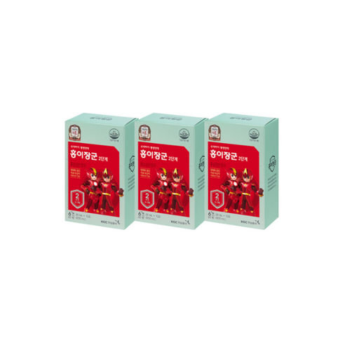 정관장 리뉴얼 홍이장군 2단계 한달분(소포장10포 x3상자), 200ml, 3개