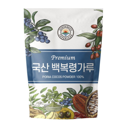 해나식품 국산 백복령 가루 분말, 1개, 300g