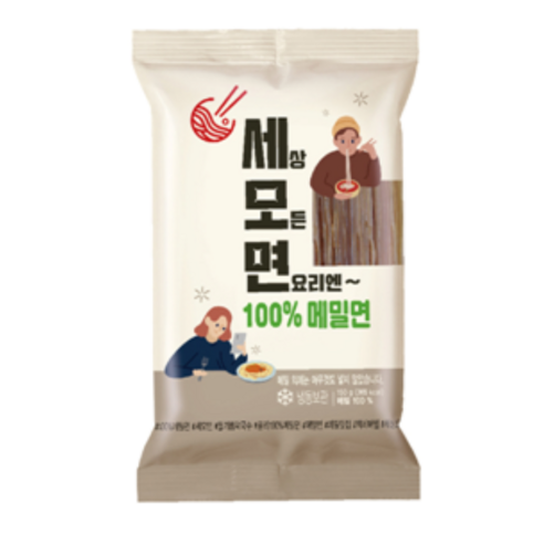 미식의 향연, 올리온 올리 100% 메밀면으로 떠나는 맛있는 여행 세모면